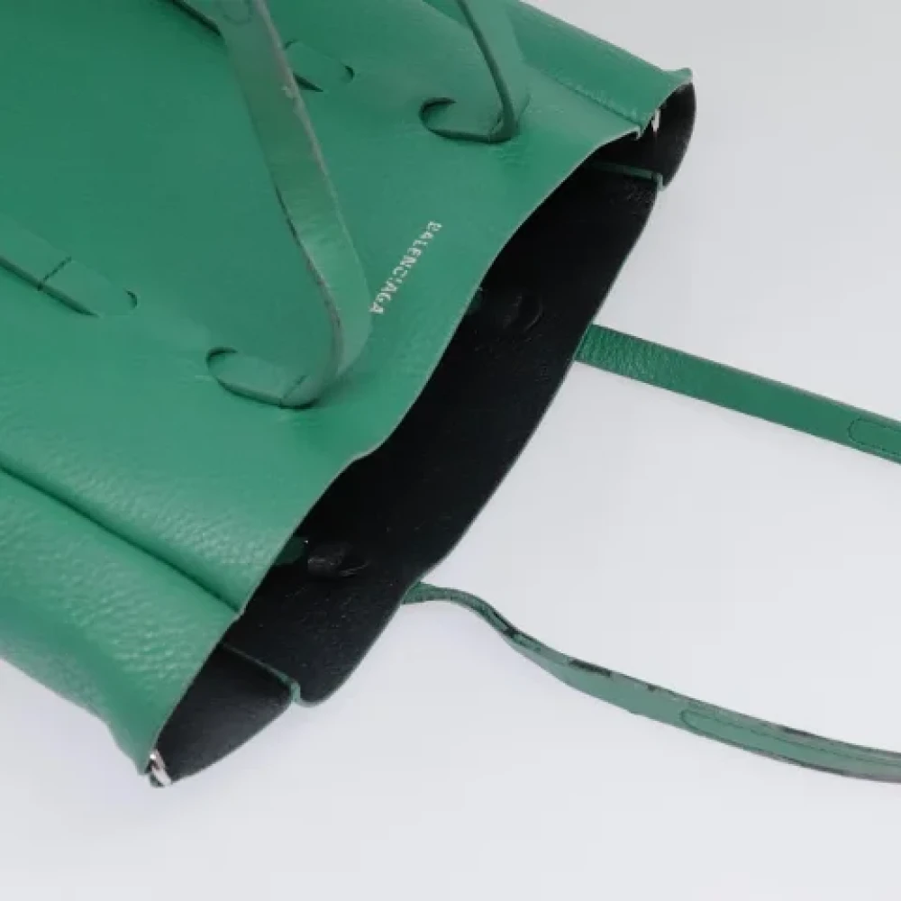 Balenciaga Vintage Pre-owned Leather totes Green Dames