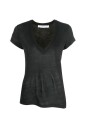 black-linen-v-neck-t-shirt