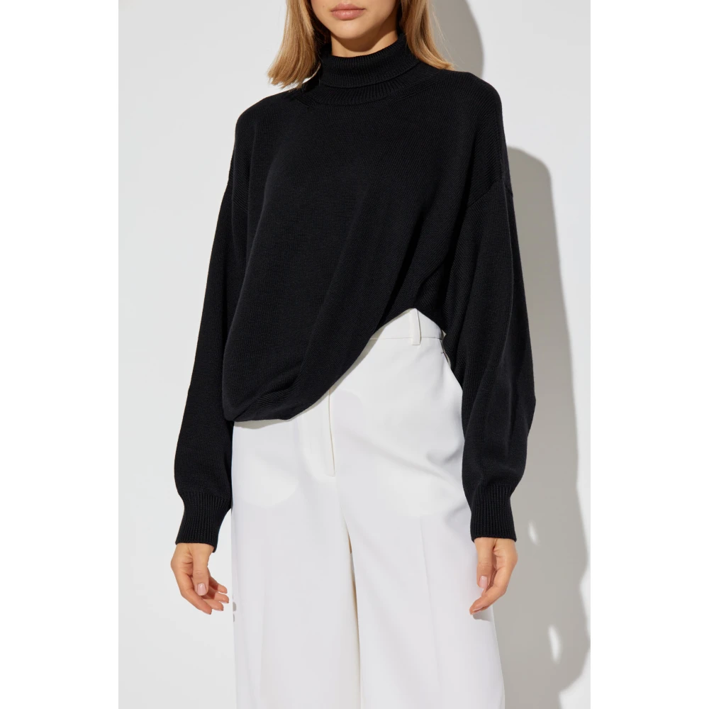 Alaïa Wollen trui Black Dames