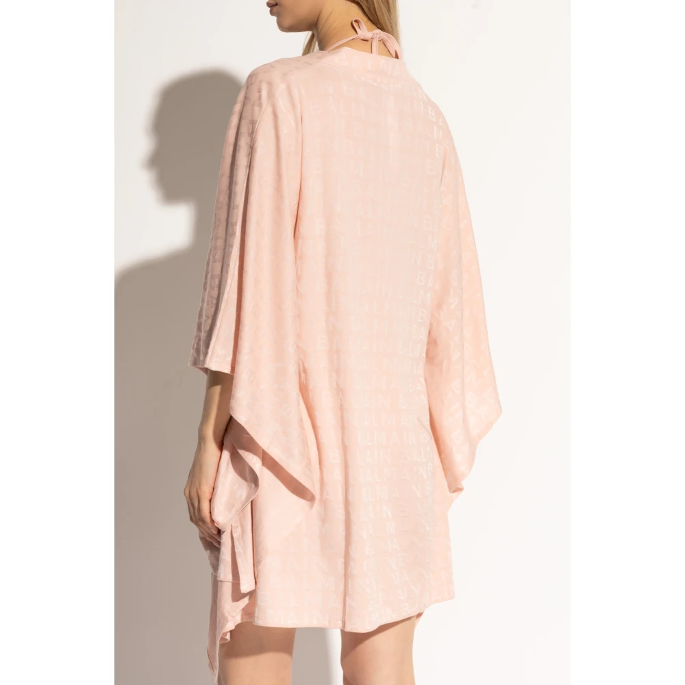 Balmain Korte strandjurk Pink Dames