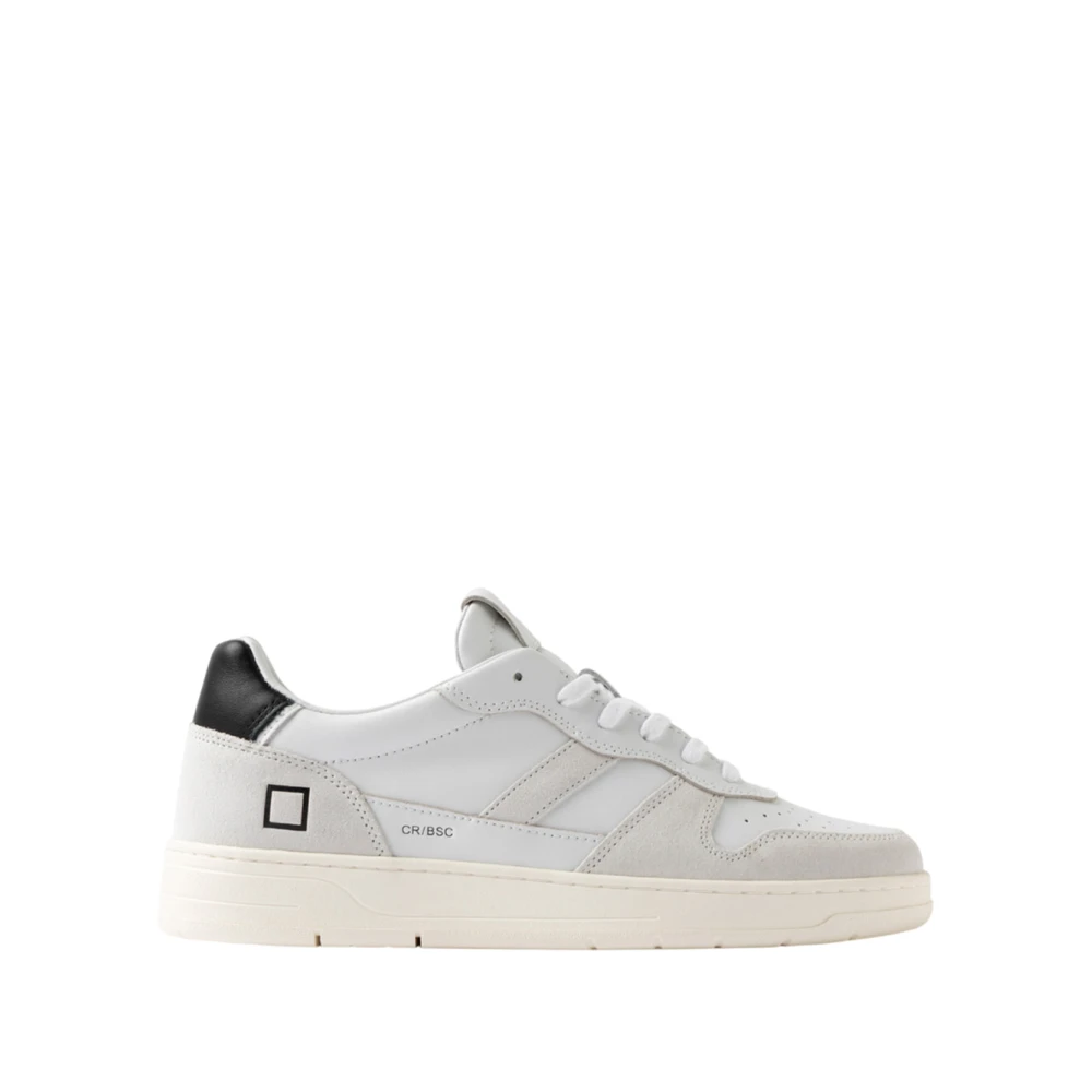 D.a.t.e. Men's White Sneakers, 9 Uk, Court 2.0 Basic