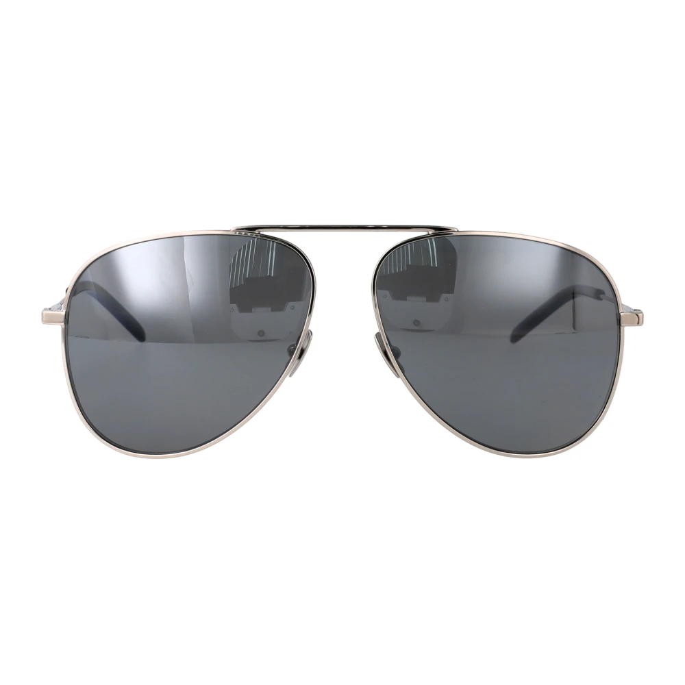 Saint Laurent Unisex Gray Sunglasses, 59 Mm, Sunglasses