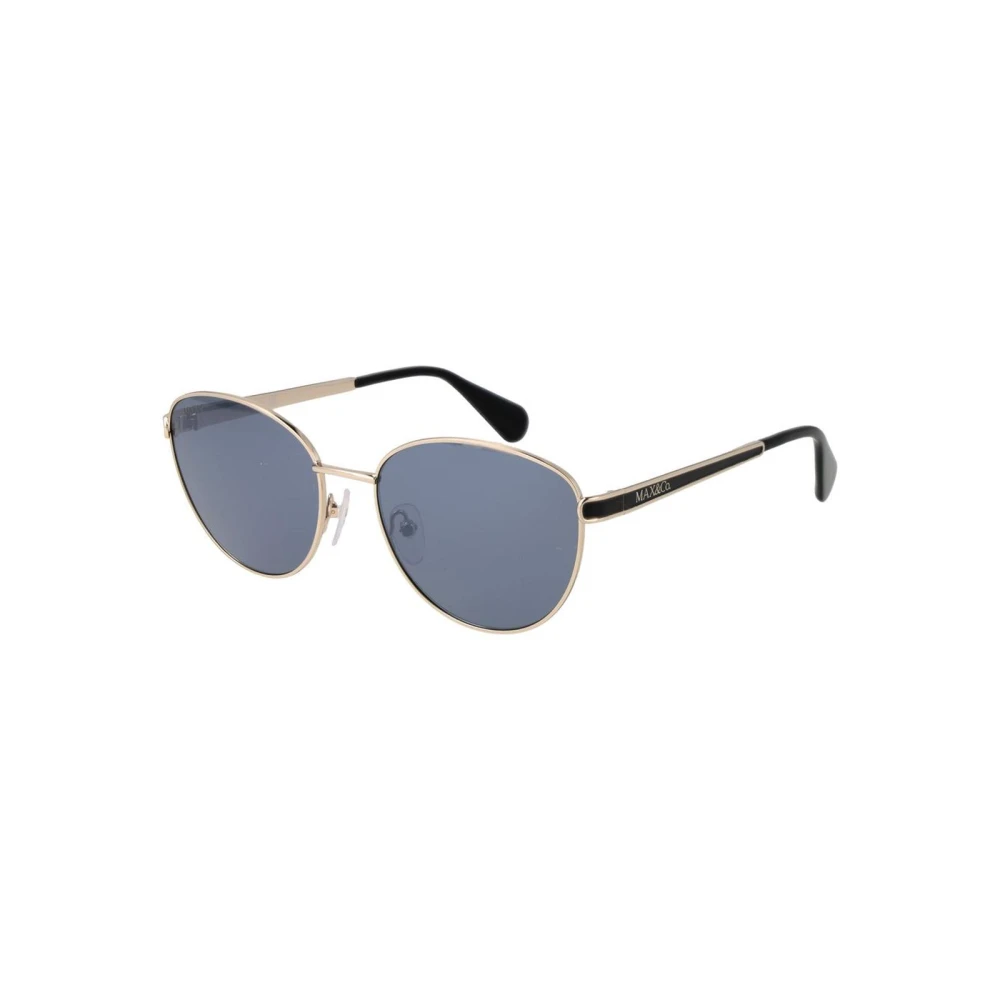 Max & Co Women's Silver Cat Eye Mirrored Sunglasses