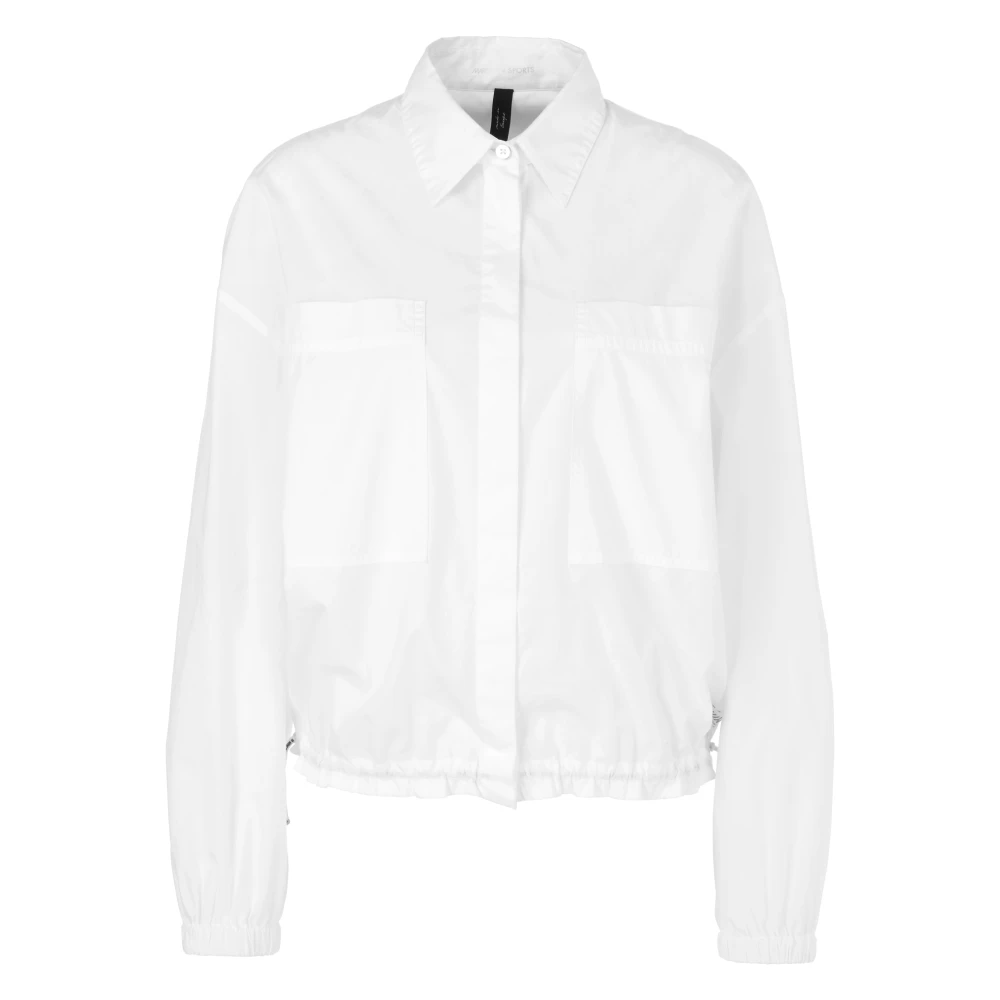 Marc Cain Biologisch Katoenen Blouse White Dames