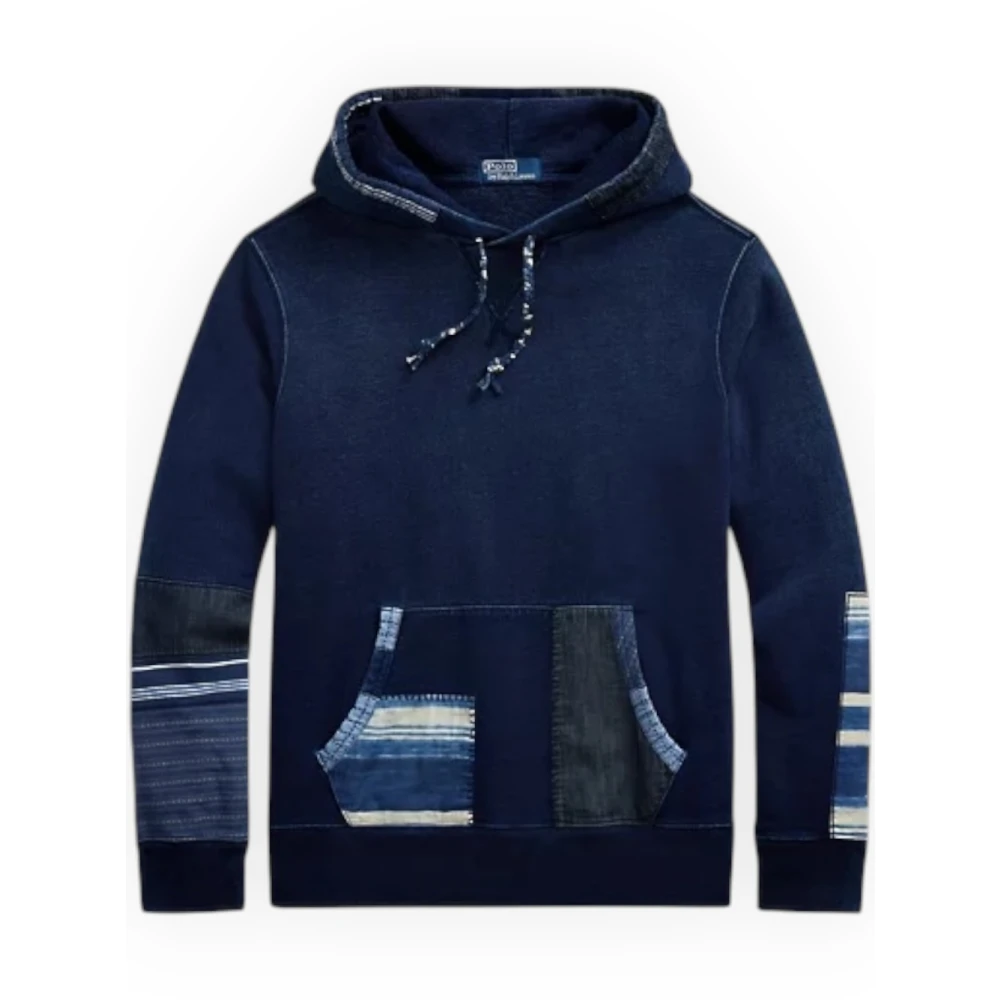 Polo Ralph Lauren Fleece Patch Sweatshirt Blue Heren