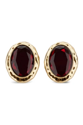 Hammered Gold Earrings