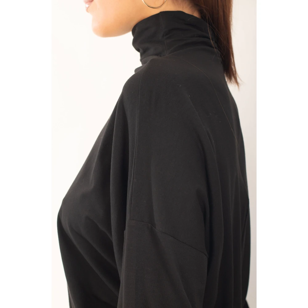 pinko Jerseyjurk in Atom-stijl Black Dames