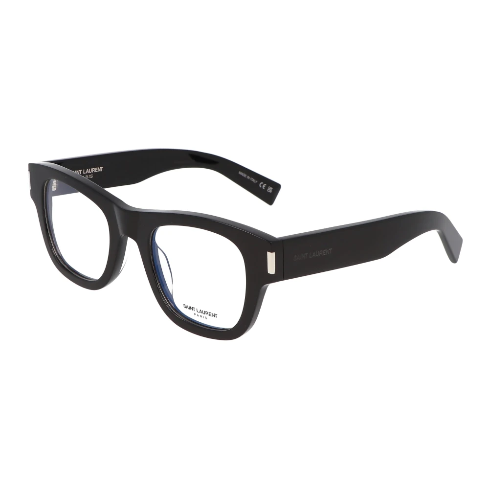 Saint Laurent Fyrkantig ram glasögon SL 698 Black, Unisex