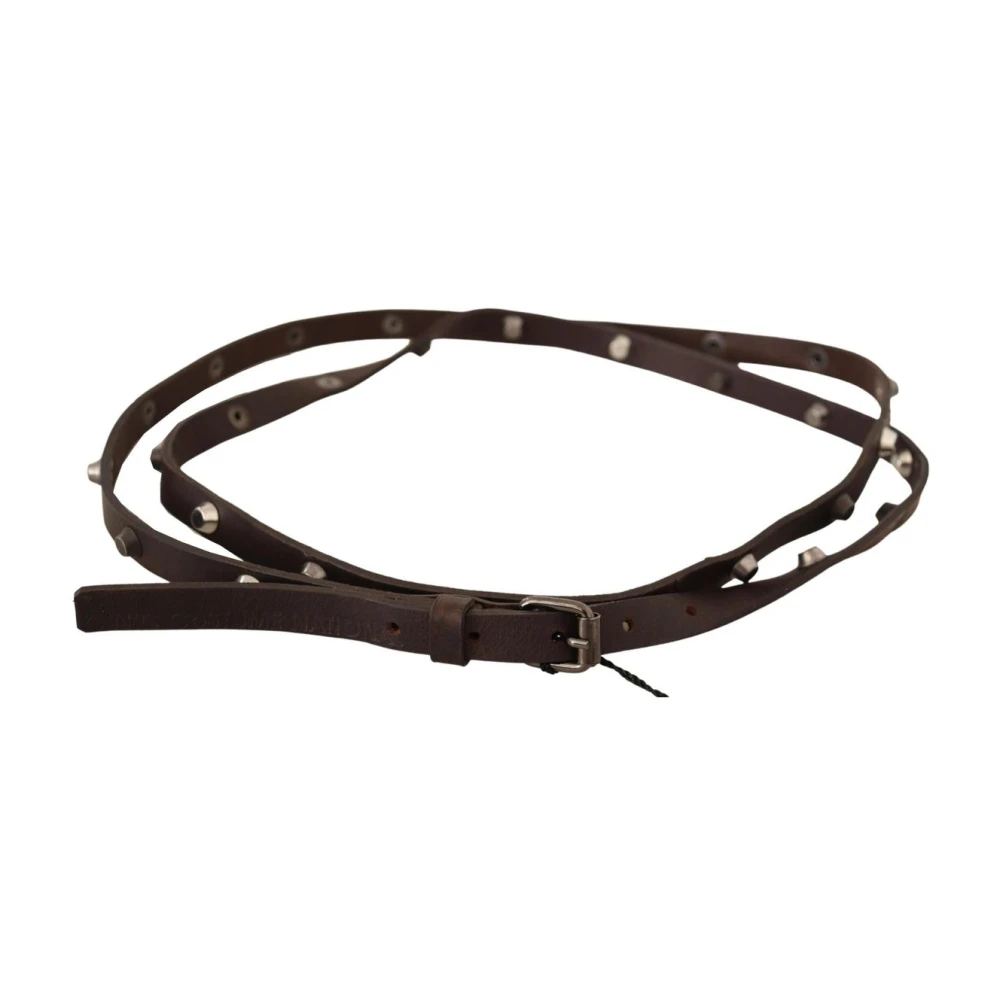 Costume National Women's Brown Belts, One Size, Fashion Belt