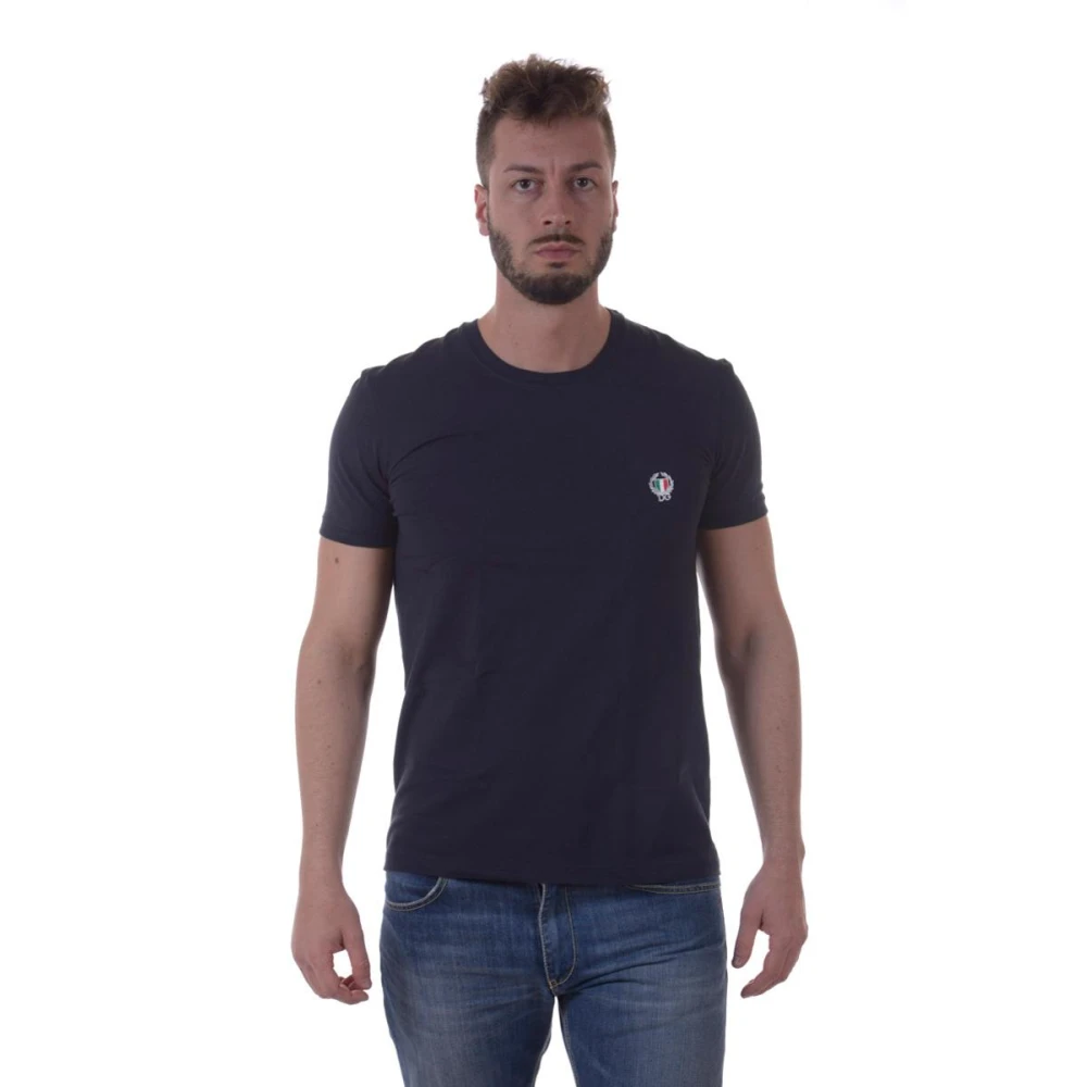 Dolce & Gabbana Sport Crest T-Shirt Blue, Herr