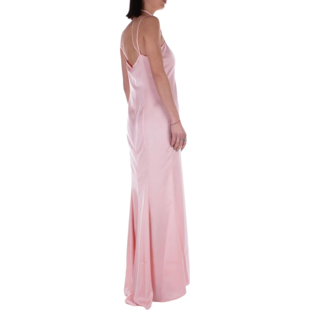 Blugirl Lange Jurk Pink Dames