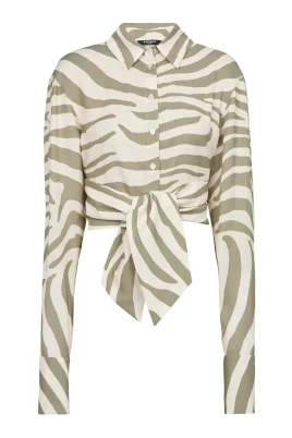 Zebra-mönstrad Skjorta