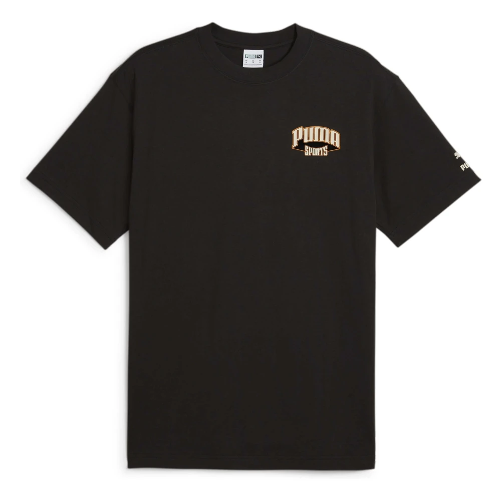 Puma Team T-shirt Black Heren