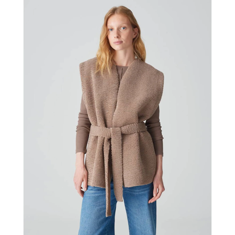 Opus Elegante Shawl met Asofta Cape Brown Dames