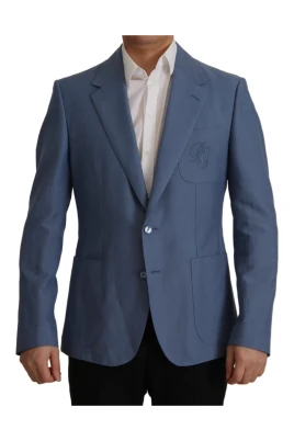 Blå Logo Blazer Jacka