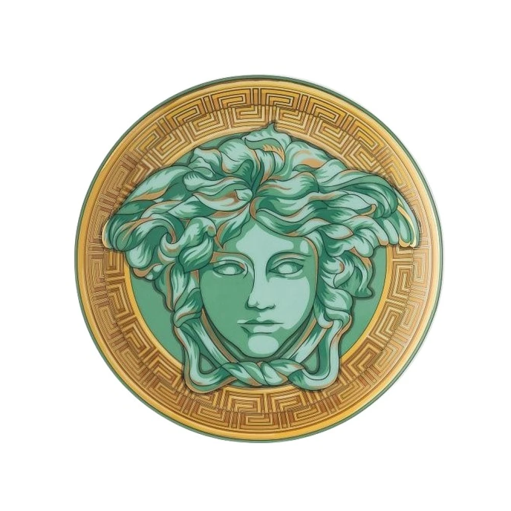 Versace Grön Tallrik Green, Unisex