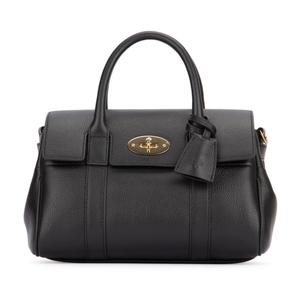 Mulberry Bayswater Satchel Black, Dam