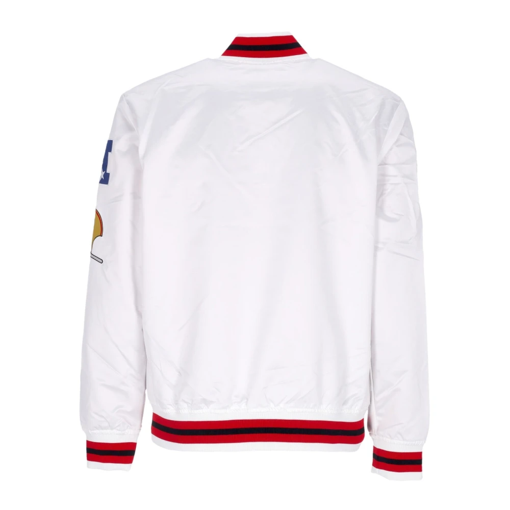 Mitchell & Ness NFL Hometown Bomber Jack Wit White Heren