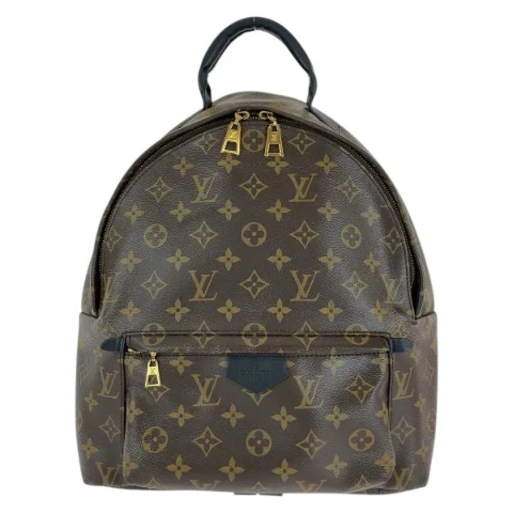 Louis Vuitton Vintage Pre-owned Canvas backpacks Brown Dames