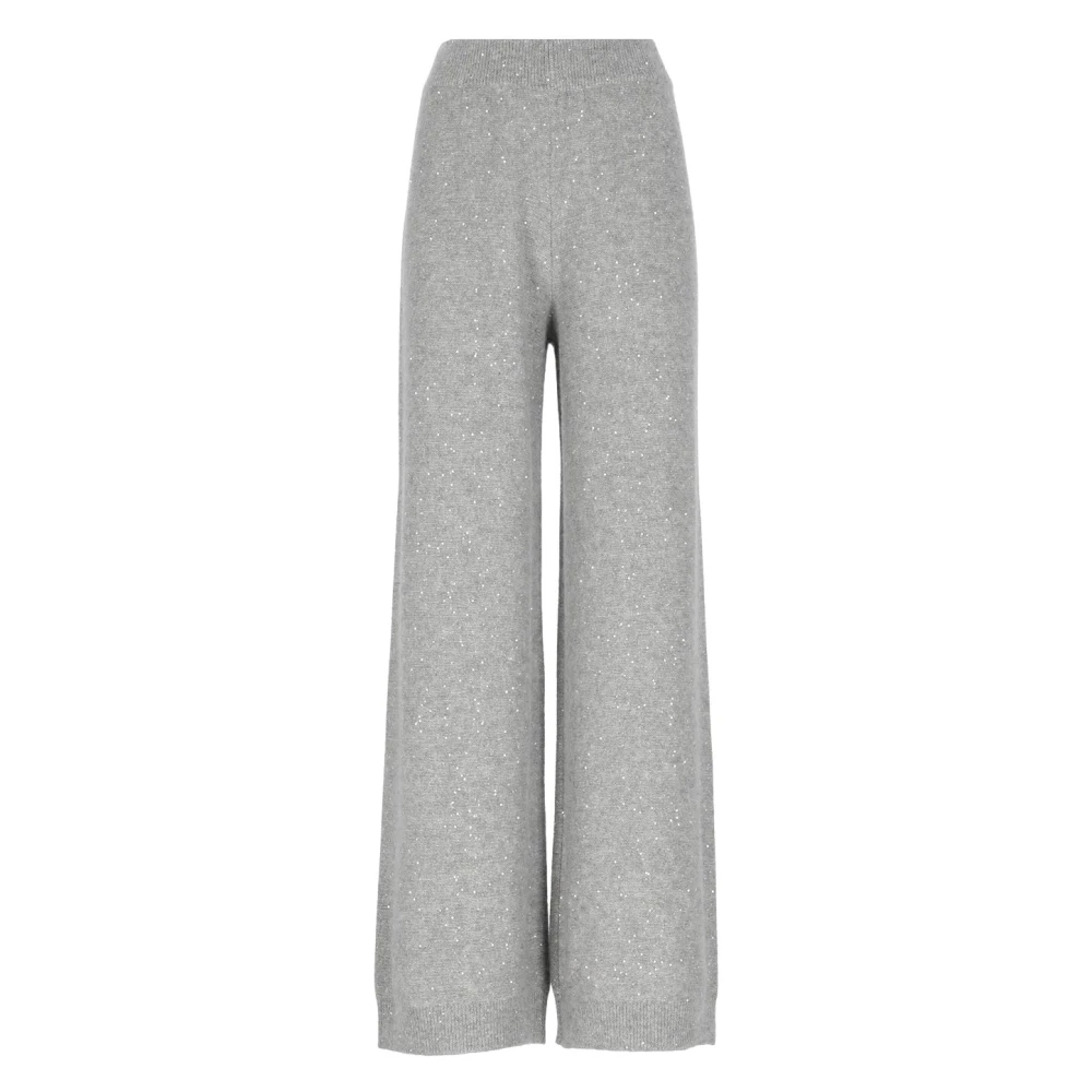 Fabiana Filippi Wide Trousers Gray, Dam