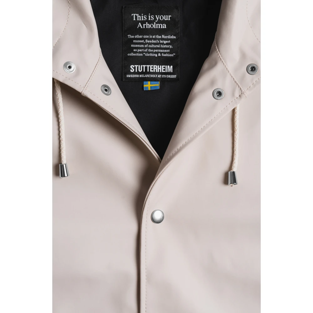 Stutterheim Arholma Regenjas Beige Heren