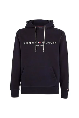 Blå Hoodie Tröja Regular Fit