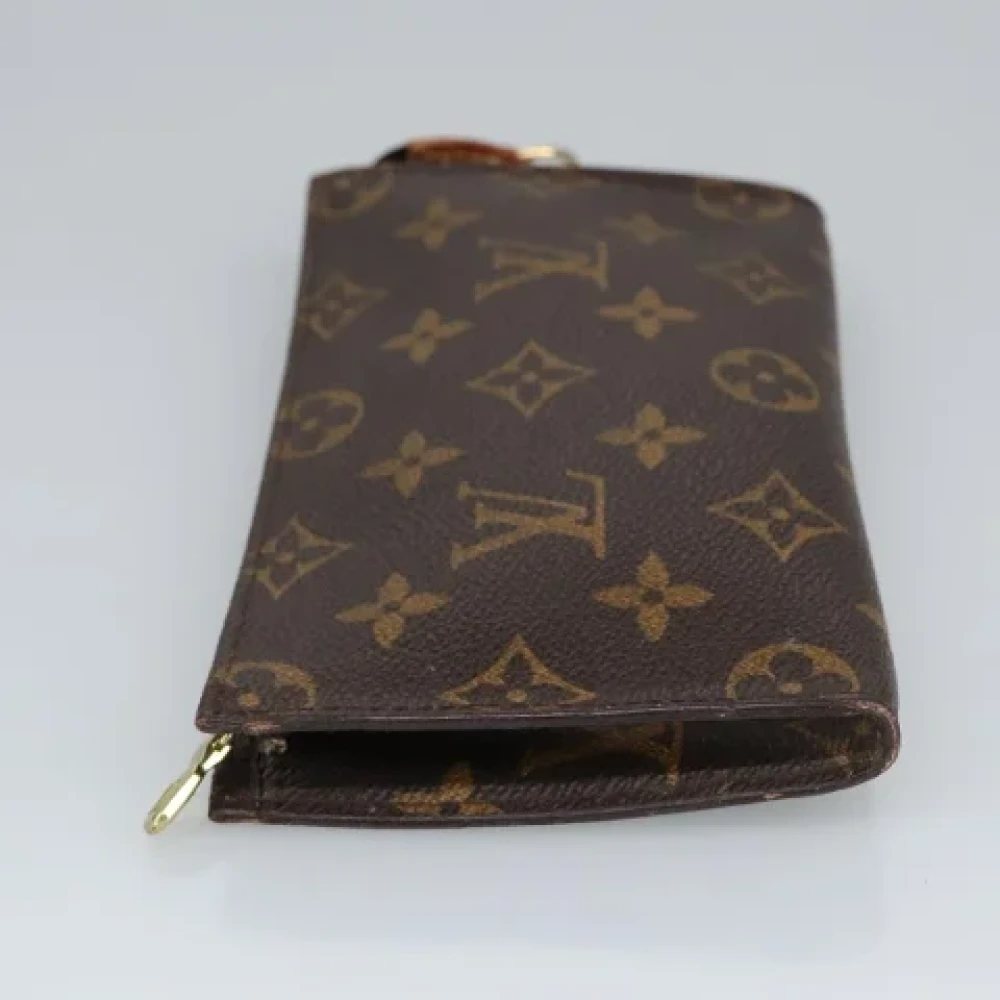 Louis Vuitton Vintage Pre-owned Canvas pouches Brown Dames