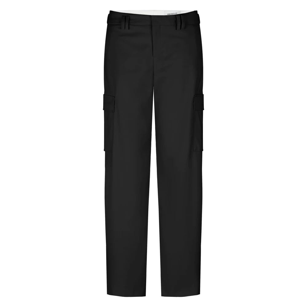 Drykorn Casual Ductile broek met zakken Black Dames