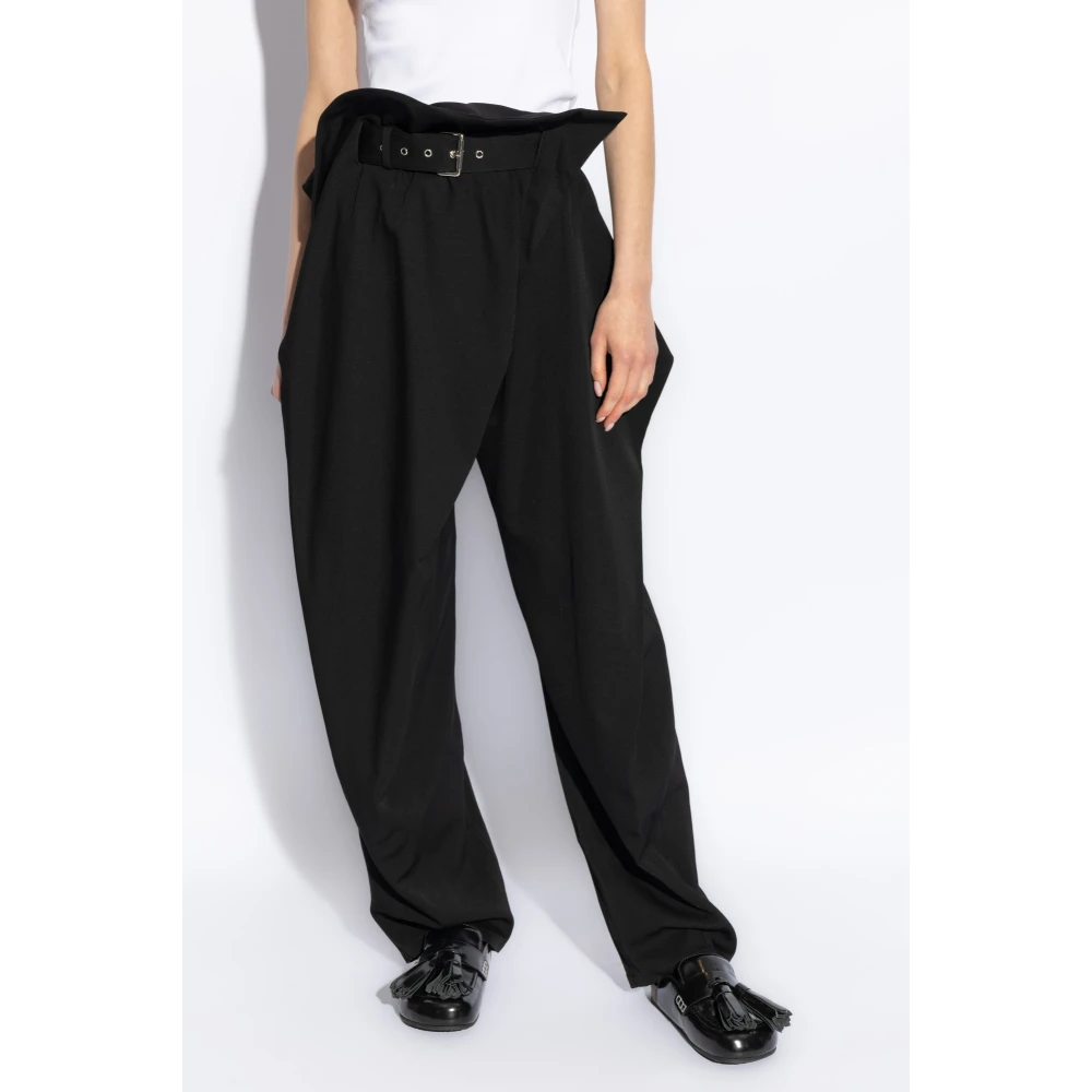 JW Anderson Wollen broek Black Dames