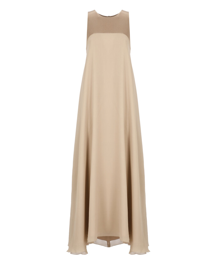 robe-en-soie-col-rond-sans-manches-dos-nu