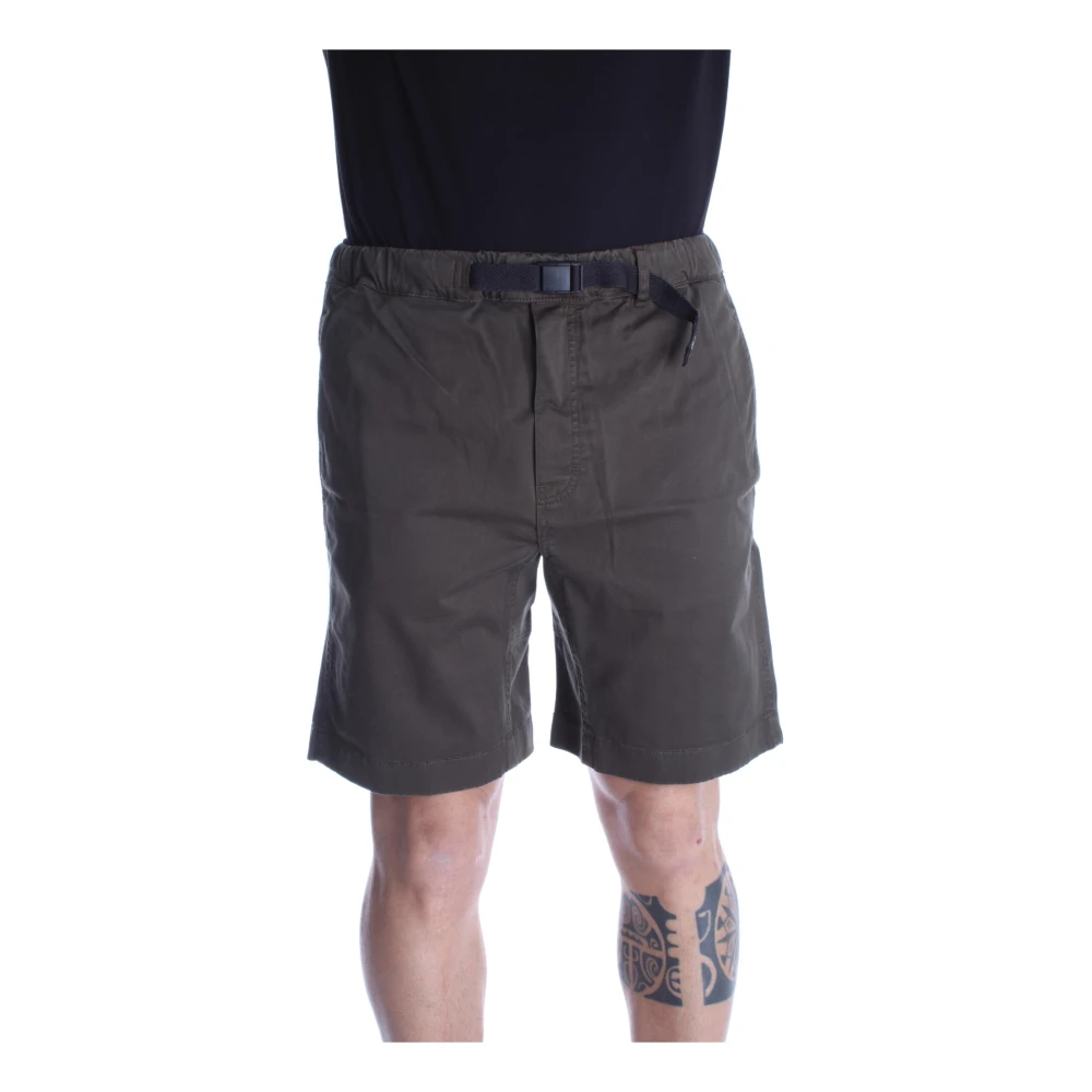 Woolrich Avslappnade Gröna Shorts Green, Herr