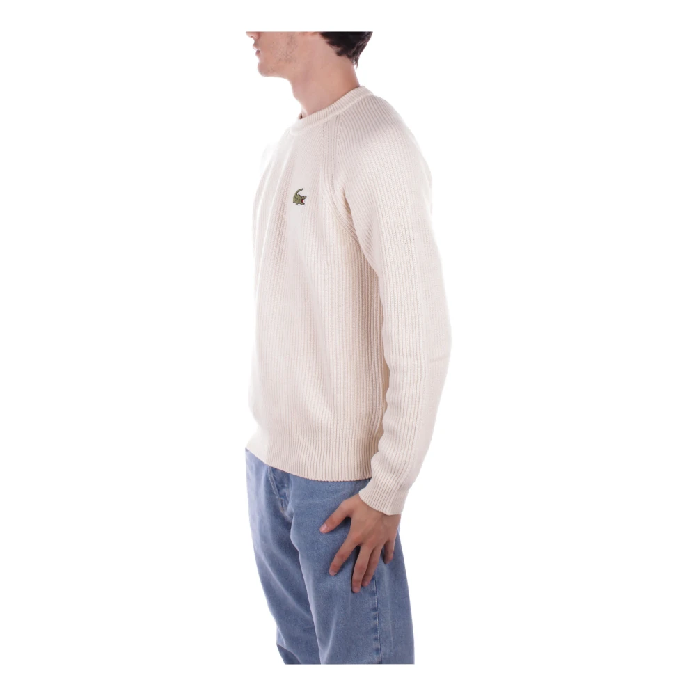 Lacoste Live Logo Front Sweater Room Beige Heren
