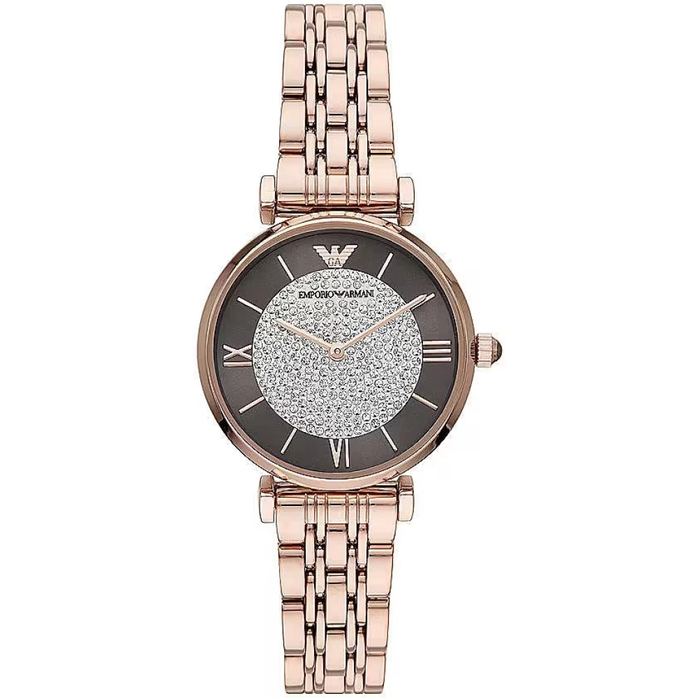 Emporio Armani Women's Bronze Steel Quartz Watch
