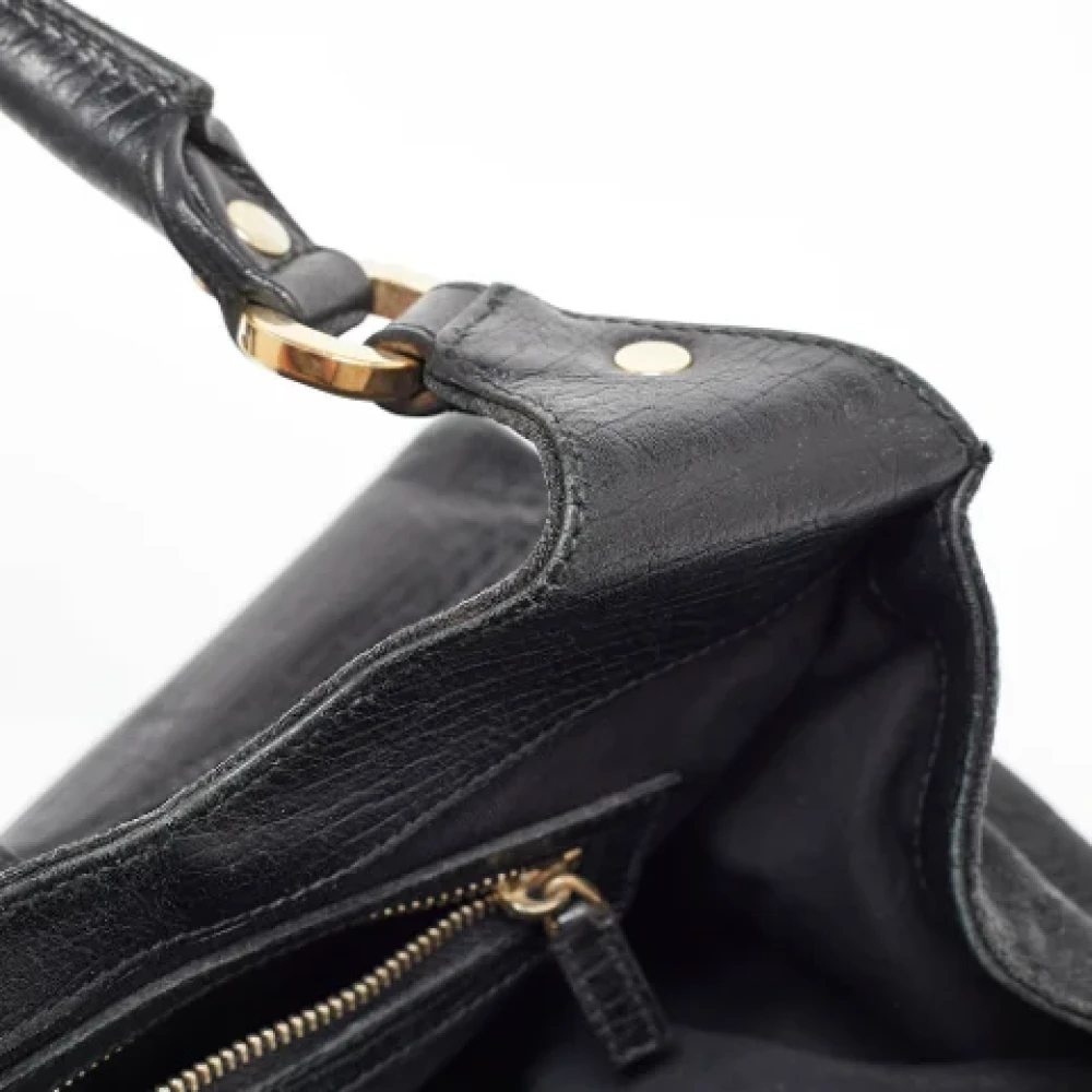 Gucci Vintage Pre-owned Canvas gucci-bags Black Dames