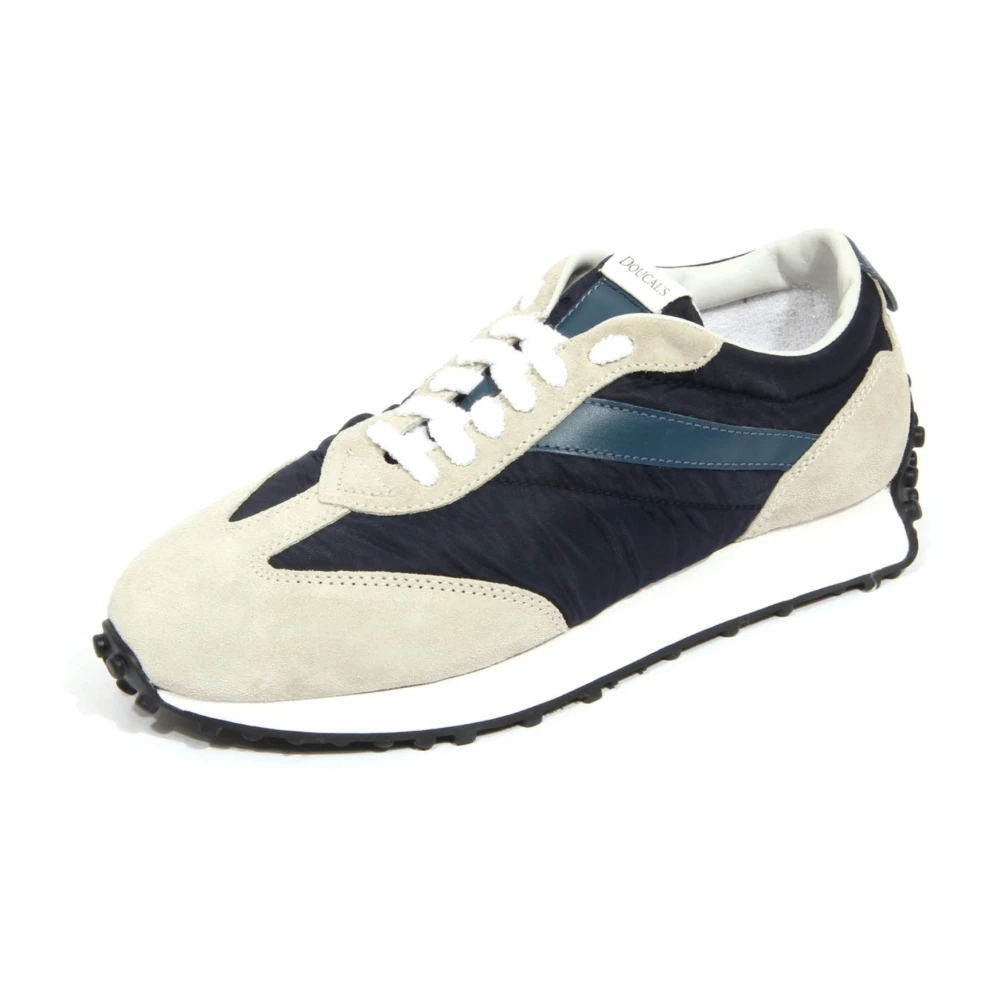 Doucal’s Suède/Stoffen Sneakers Heren Schoenen Veelkleurig Multicolor