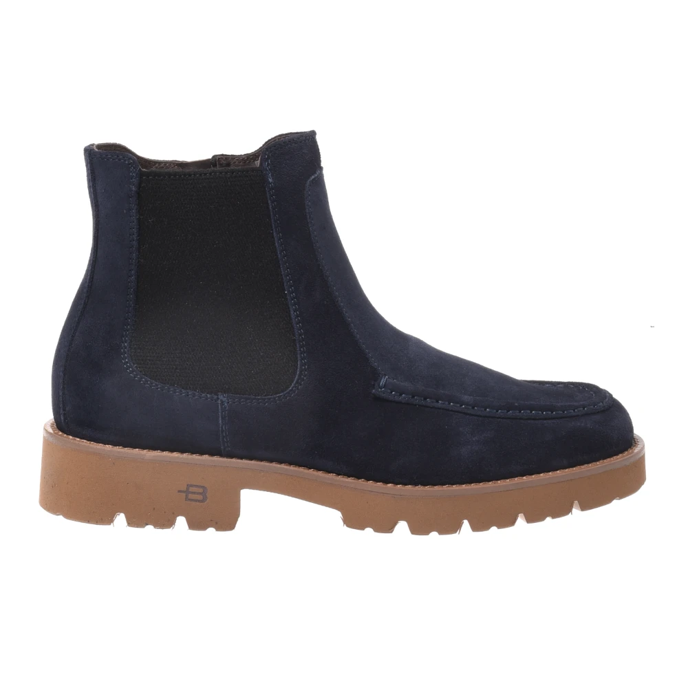 Baldinini Men's Blue Chelsea Boots, 6 Uk, Chelsea Boots