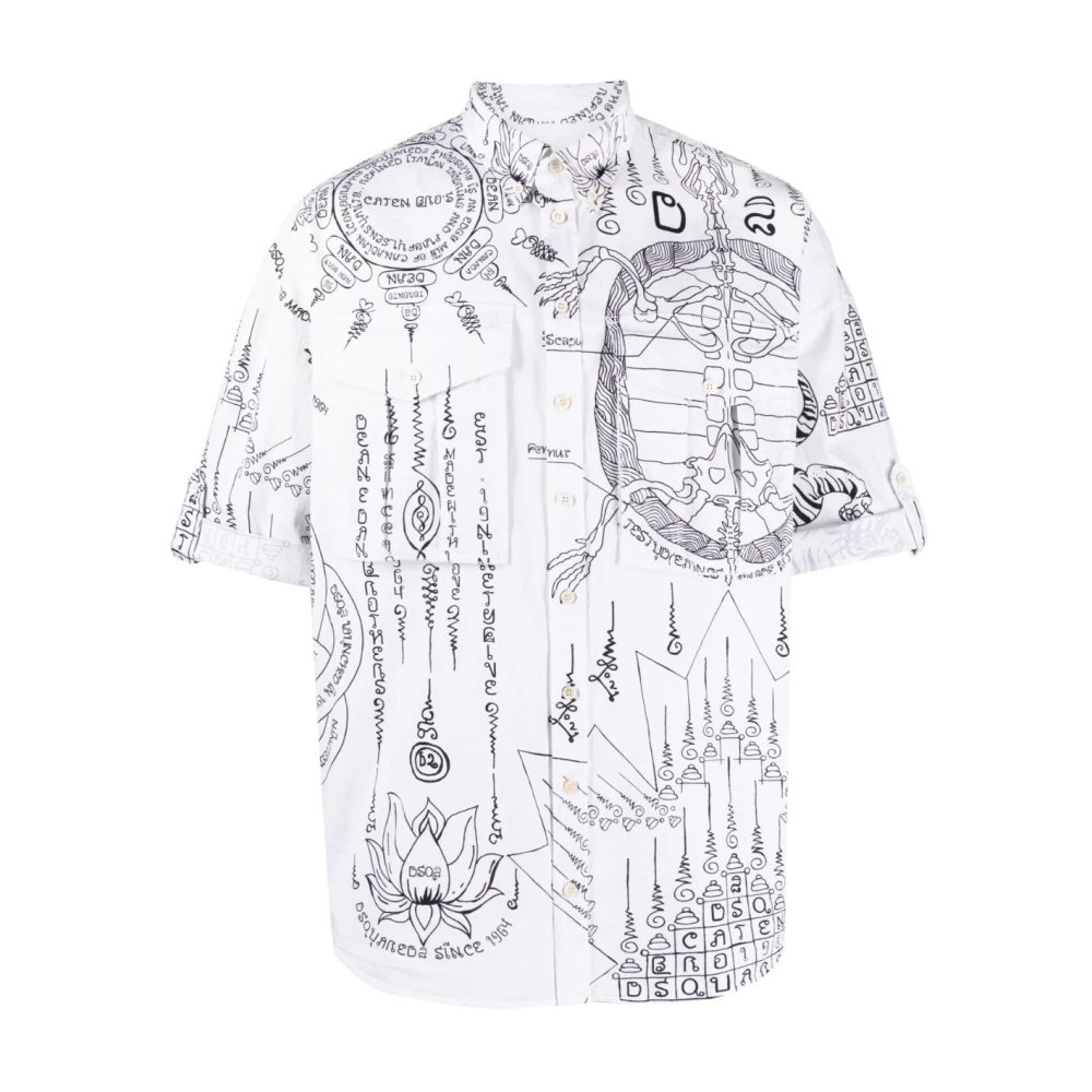 Shirts > Short Sleeve Shirts - - Dsquared2 - Modalova
