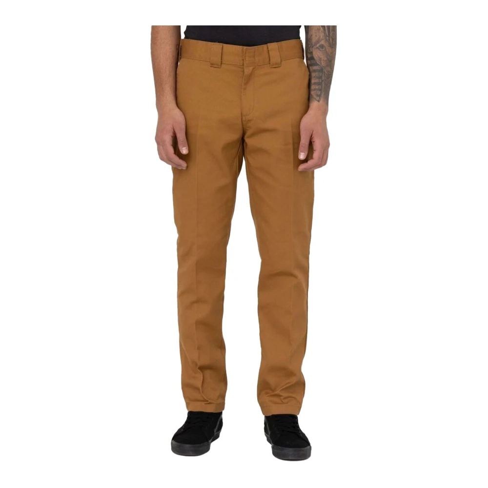 Dickies Slim Fit Chino Stadbroek Brown Heren