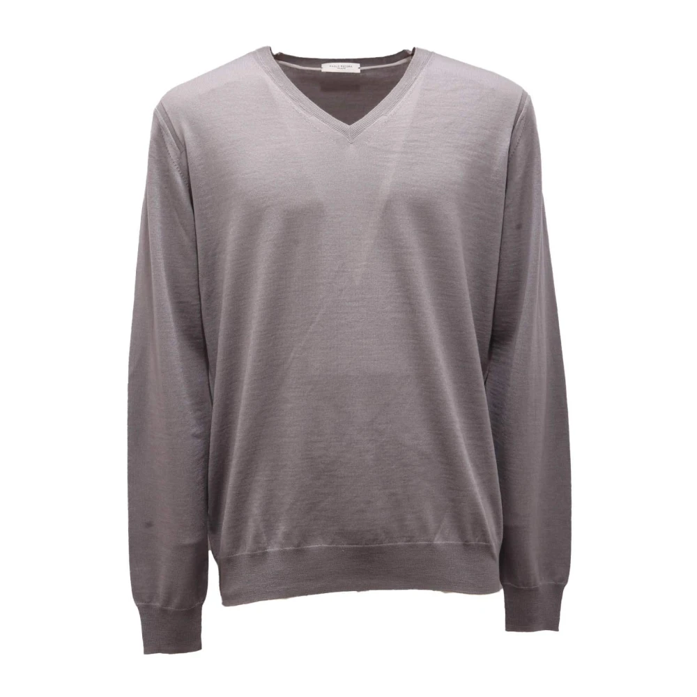 Knitwear > V-neck Knitwear - - Paolo Pecora - Modalova