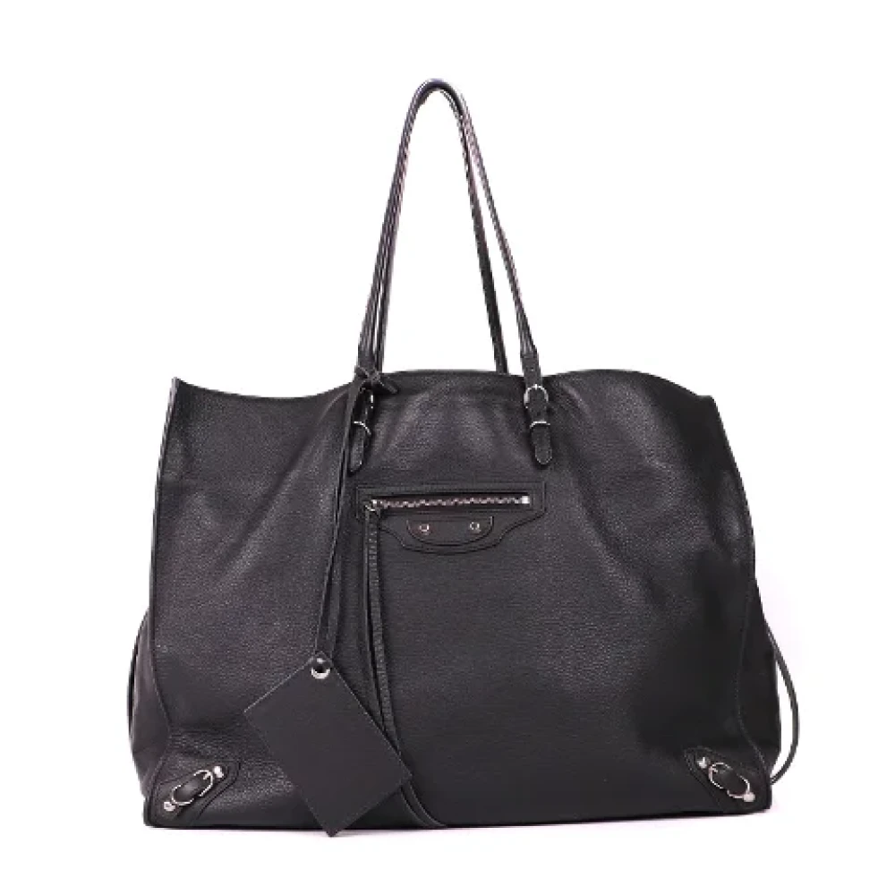 Balenciaga Vintage Pre-owned Leather balenciaga-bags Black Dames