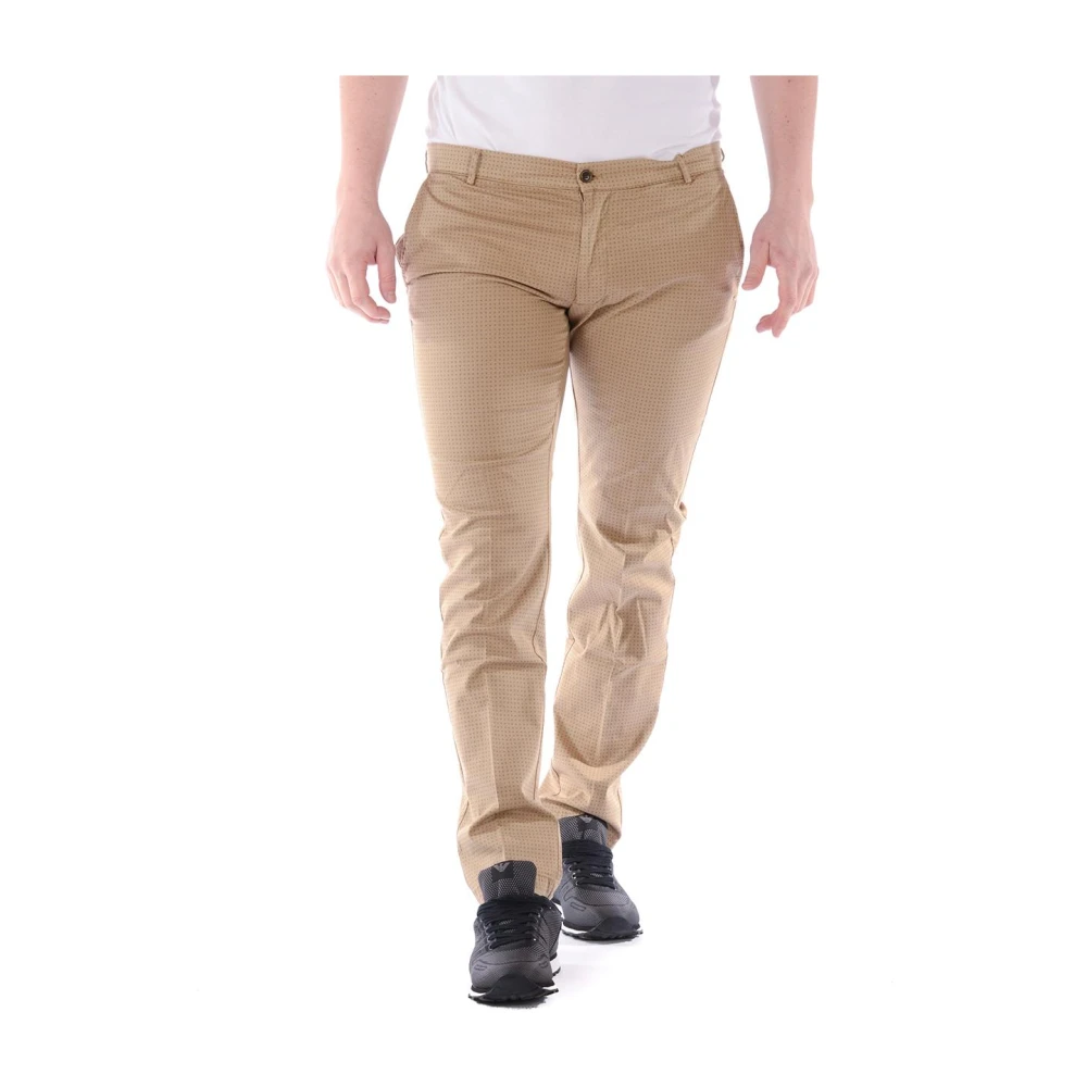 Daniele Alessandrini Men's Beige Jeans Trouser - Chinos - Xs - Trousers