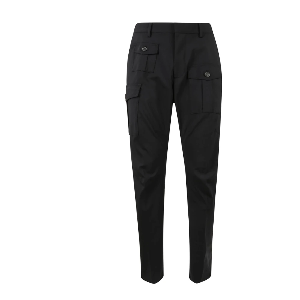 Dsquared2 Casual Denim Broek voor Mannen Black Heren