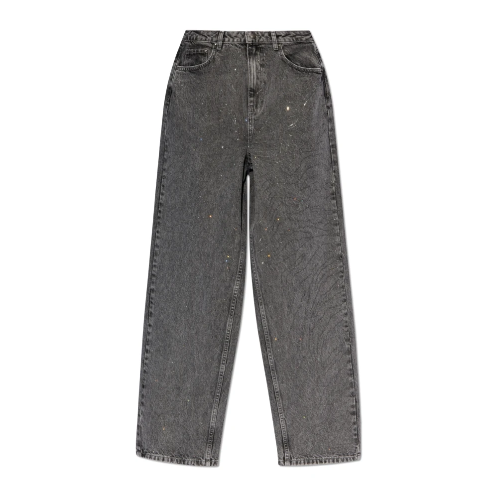 Rotate Birger Christensen Versierde jeans Gray Dames