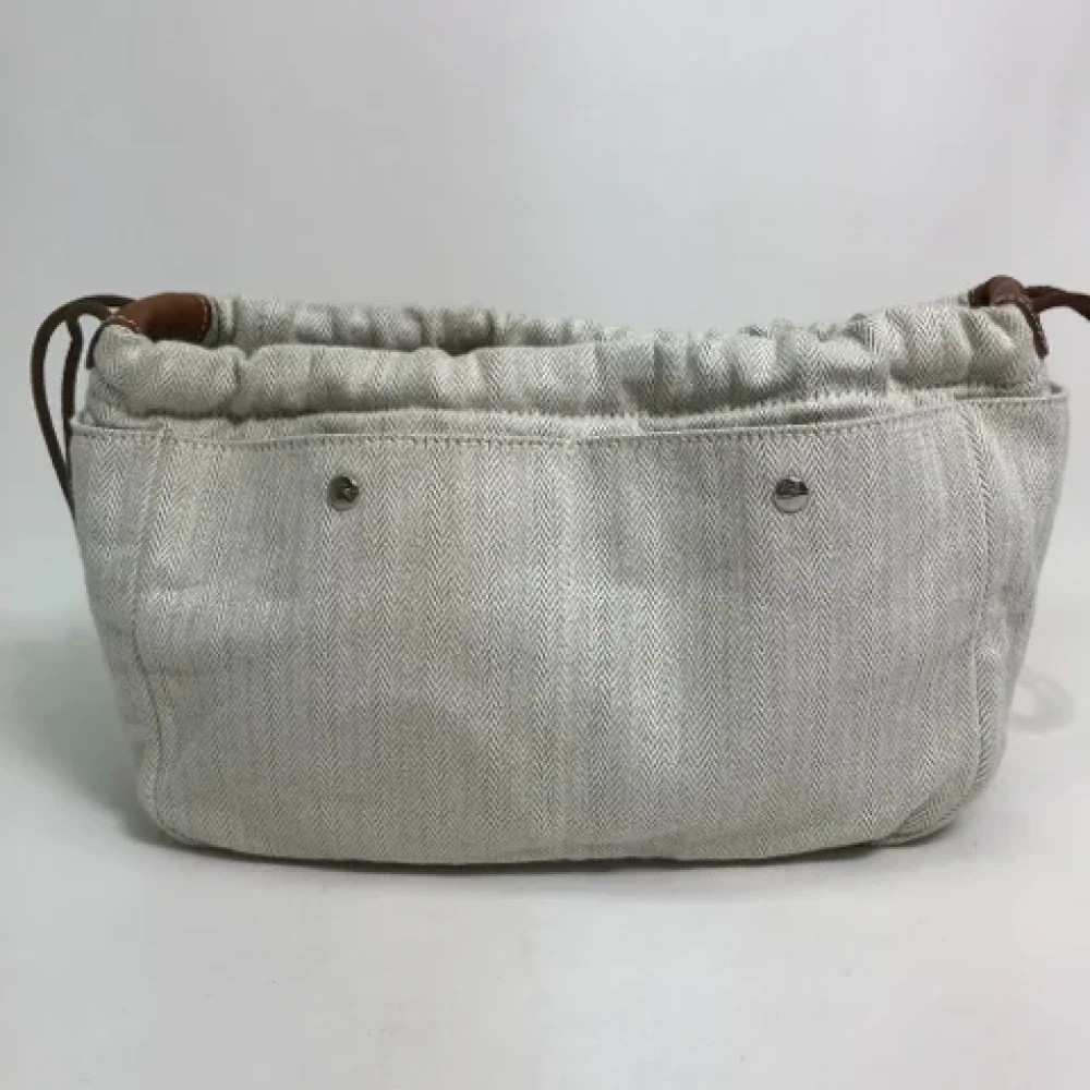 Hermès Vintage Pre-owned Fabric pouches Gray Dames