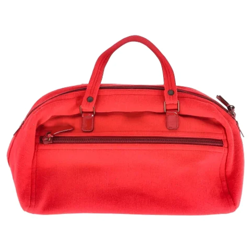 Miu Pre-owned Wool handbags Red Dames