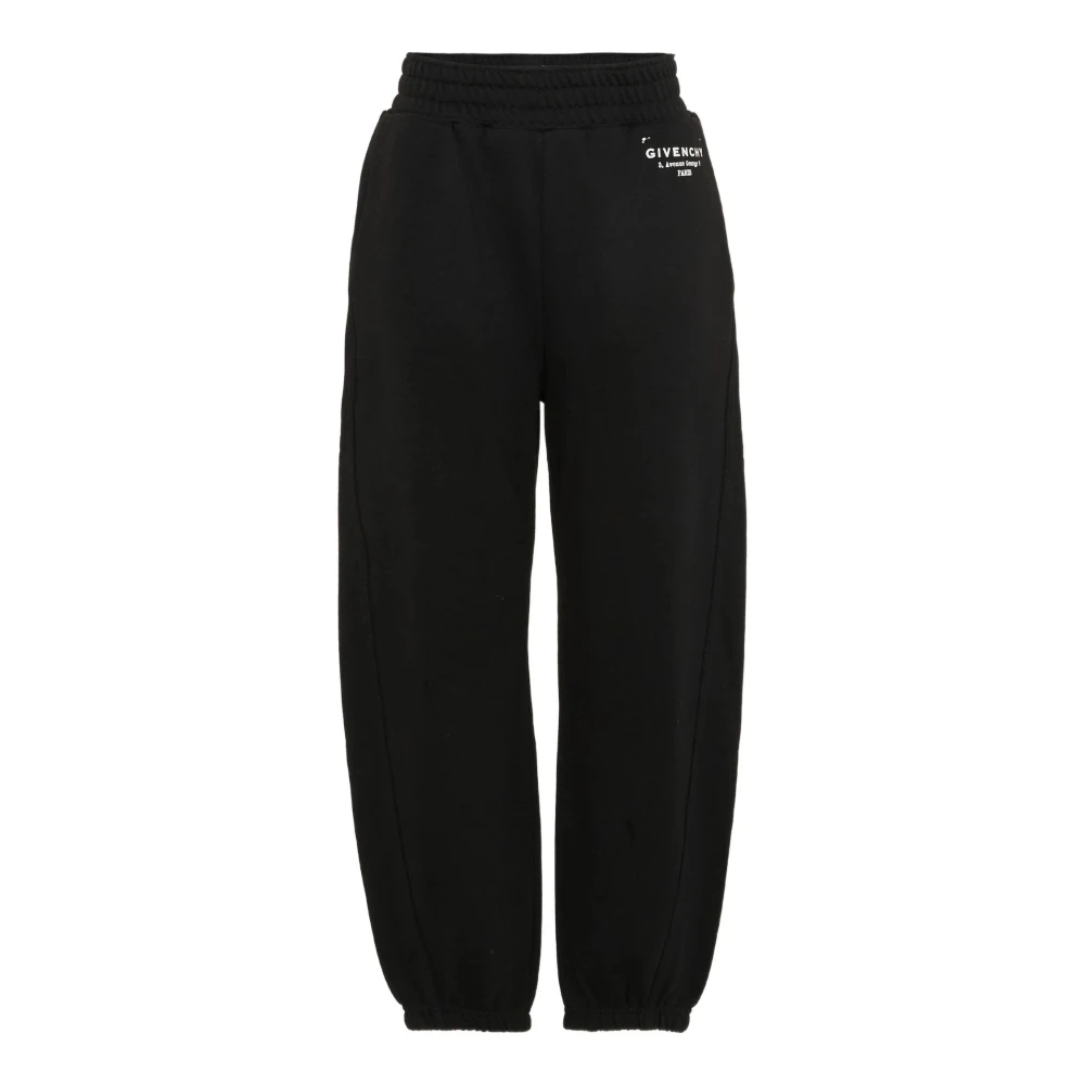 Givenchy Boys Black Sweatpants, 12 Y, Printed Logo Joggers