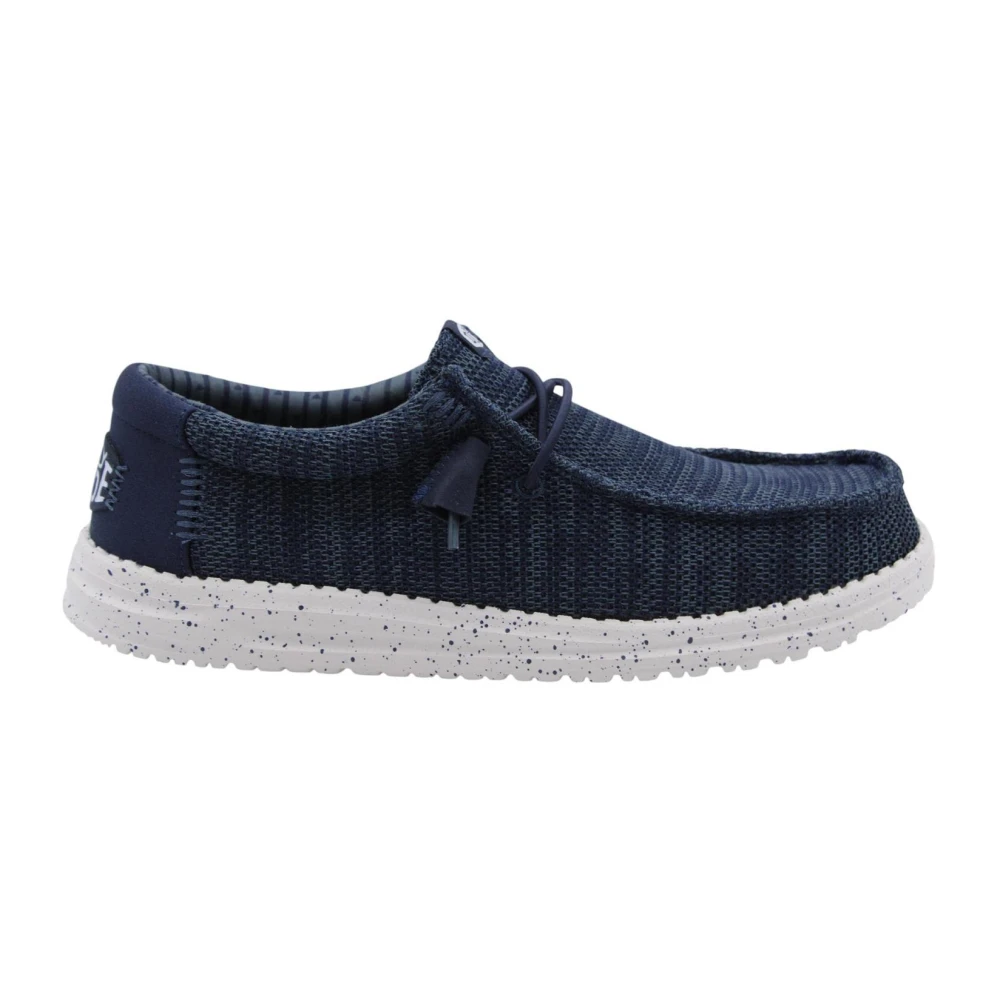 Hey Dude Men's Blue Laced Shoes, 10 Uk, Stylish Espadrille Shoes For Summer