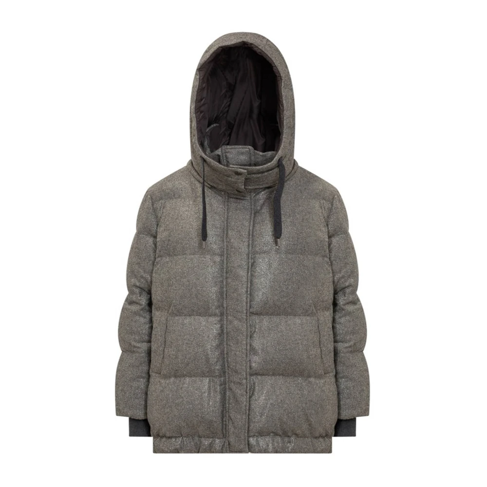 BRUNELLO CUCINELLI Winterjas voor vrouwen Gray Dames