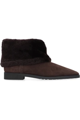 Fold-down Shearling Boots