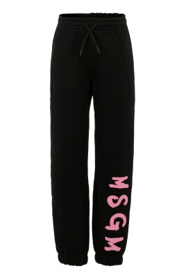 pantalon-de-sport-en-molleton-de-coton-noir